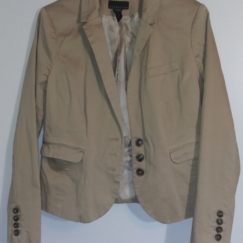 Tan Blazer